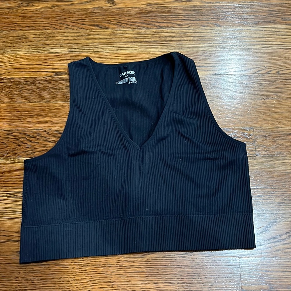 GARAGE BLACK TANK TOP
